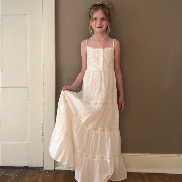 NWT. 3T-4T. Sweet Magnolia Boho Toddler Girl Maxi Dress. - Picture 5 of 10